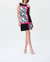 Sleeveless Dress In Black/multi - Black/multi