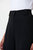 Twill Wide Leg Pants In Black