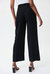 Twill Wide Leg Pants In Black