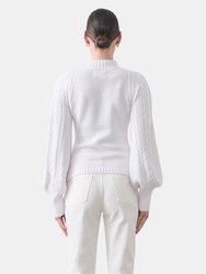 Jenna Cotton Cashmere Knit