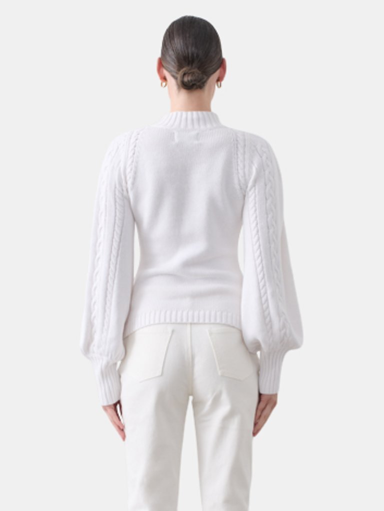 Jenna Cotton Cashmere Knit