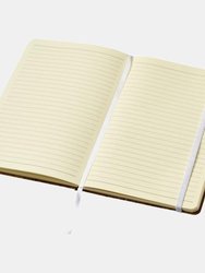 Evora A5 Cork Thermo PU Notebook - White
