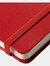 JournalBooks Classic Executive Notebook (Pack of 2) (Red) (11.7 x 8.3 x 0.6 inches)