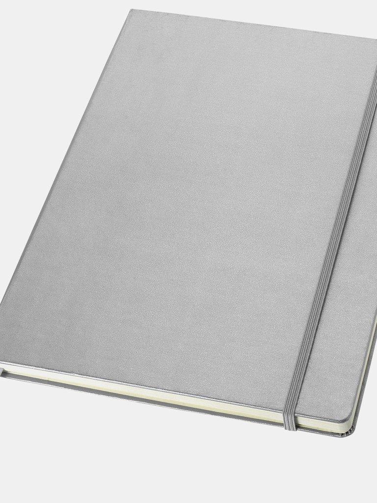 JournalBooks Classic Executive Notebook (Pack of 2) (Silver) (11.7 x 8.3 x 0.6 inches) - Silver