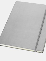 JournalBooks Classic Executive Notebook (Silver) (11.7 x 8.3 x 0.6 inches) - Silver