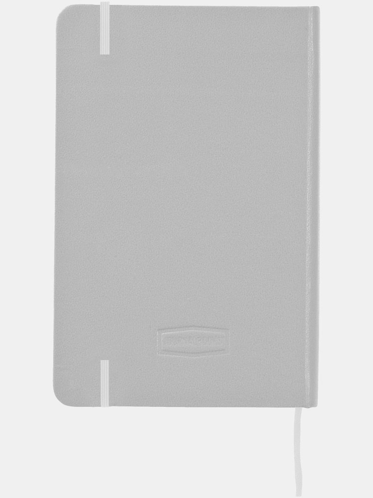 JournalBooks Classic Executive Notebook (Silver) (11.7 x 8.3 x 0.6 inches)