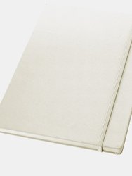 JournalBooks Classic Executive Notebook (White) (11.7 x 8.3 x 0.6 inches) - White