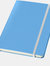 JournalBooks Classic Office Notebook (Pack of 2) (Light Blue) (8.4 x 5.7 x 0.6 inches) - Light Blue