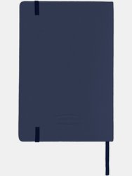 JournalBooks Classic Office Notebook (Pack of 2) (Navy) (8.4 x 5.7 x 0.6 inches)