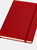JournalBooks Classic Office Notebook (Pack of 2) (Red) (8.4 x 5.7 x 0.6 inches) - Red