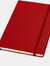 JournalBooks Classic Office Notebook (Pack of 2) (Red) (8.4 x 5.7 x 0.6 inches) - Red