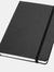 JournalBooks Classic Office Notebook (Pack of 2) (Solid Black) (8.4 x 5.7 x 0.6 inches) - Solid Black