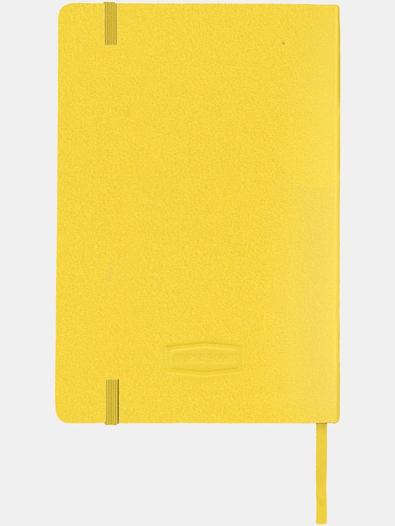 JournalBooks Classic Office Notebook (Pack of 2) (Yellow) (8.4 x 5.7 x 0.6 inches)