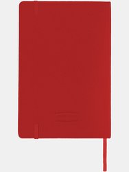 JournalBooks Classic Office Notebook (Red) (8.4 x 5.7 x 0.6 inches)