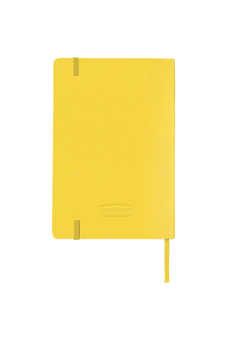 JournalBooks Classic Office Notebook (Yellow) (8.4 x 5.7 x 0.6 inches)