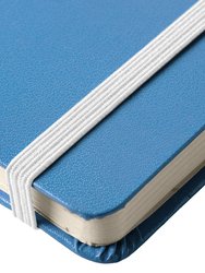 JournalBooks Classic Pocket A6 Notebook (Pack of 2) (Light Blue) (5.5 x 3.7 x 0.6 inches)