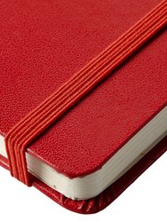 JournalBooks Classic Pocket A6 Notebook (Pack of 2) (Red) (5.6 x 3.7 x 0.6 inches)