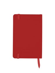 JournalBooks Classic Pocket A6 Notebook (Pack of 2) (Red) (5.6 x 3.7 x 0.6 inches)