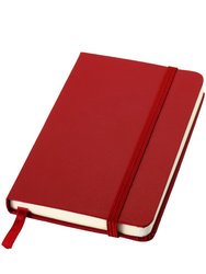 JournalBooks Classic Pocket A6 Notebook (Pack of 2) (Red) (5.6 x 3.7 x 0.6 inches) - Red