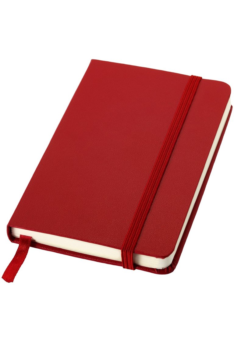 JournalBooks Classic Pocket A6 Notebook (Pack of 2) (Red) (5.6 x 3.7 x 0.6 inches) - Red