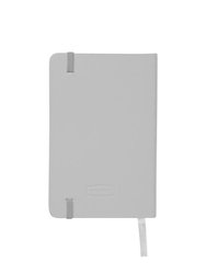 JournalBooks Classic Pocket A6 Notebook (Pack of 2) (Silver) (5.6 x 3.7 x 0.6 inches)