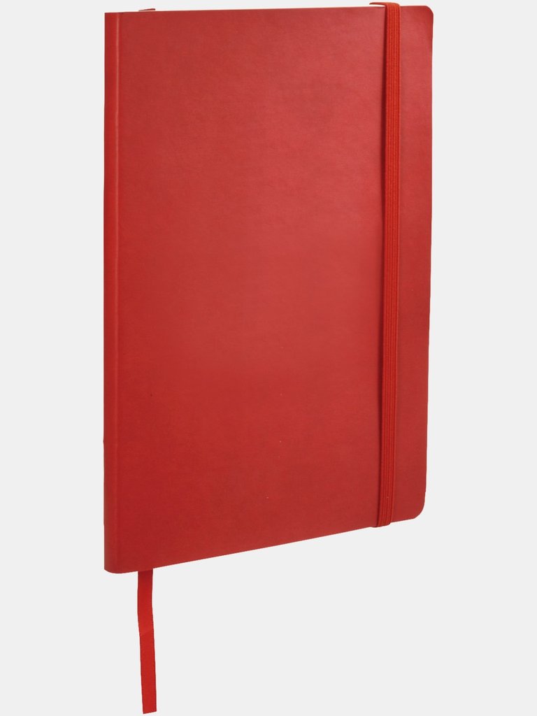 JournalBooks Classic Soft Cover Notebook (Pack of 2) (Red) (8.5 x 5.5 x 0.6 inches) - Red