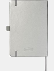 JournalBooks Nova A5 Bound Notebook (Silver) (A5)