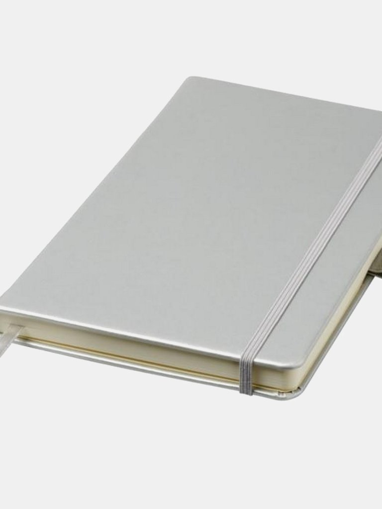 JournalBooks Nova A5 Bound Notebook (Silver) (A5) - Silver