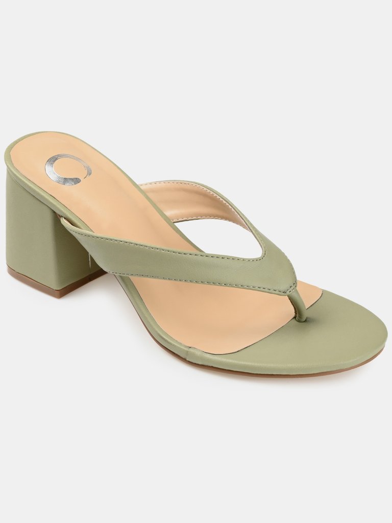 Journee Collection Women's Alika Pump - Olive