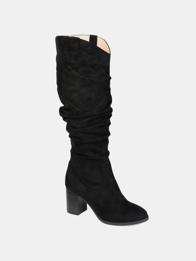 Journee Collection Women's Aneil Boot  - Black