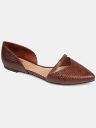 Journee Collection Women's Braely Flat - Brown