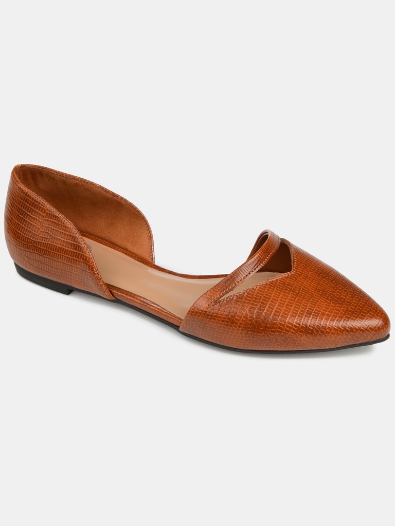 Journee Collection Women's Braely Flat - Tan