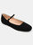 Journee Collection Women's Carrie Flat - Black