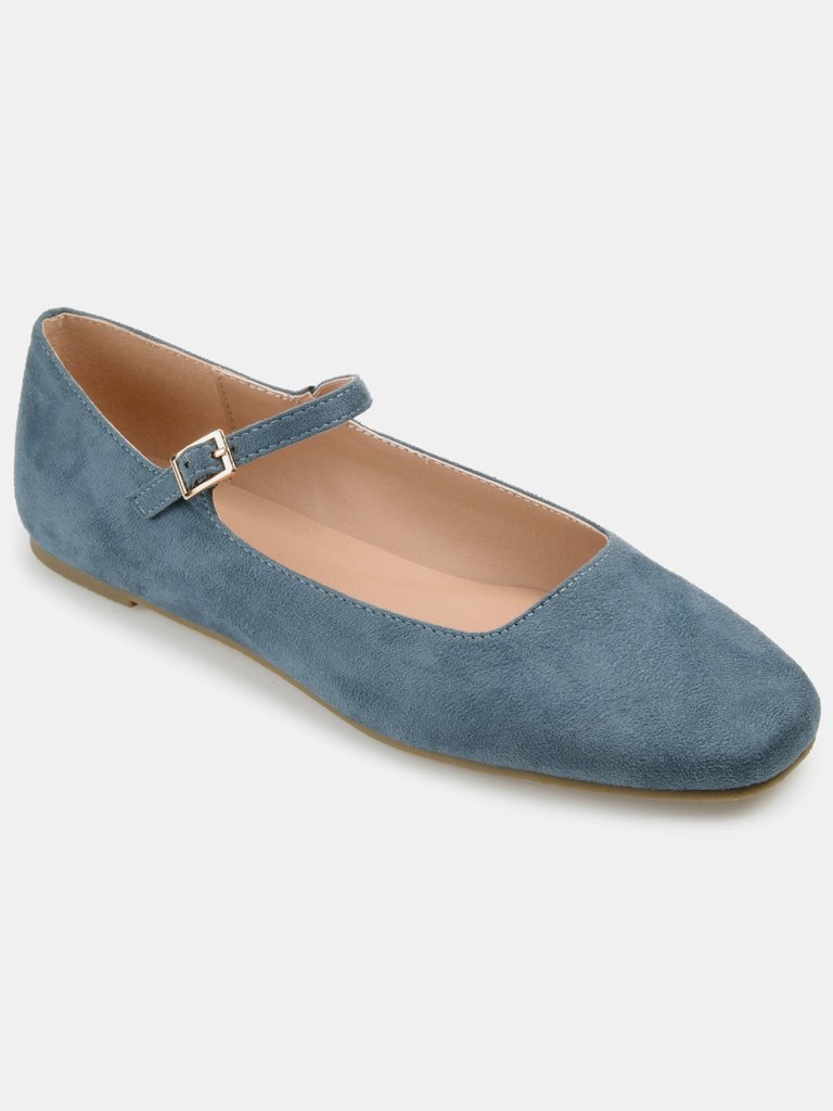 Journee Collection Women's Carrie Flat - Blue