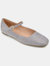Journee Collection Women's Carrie Flat - Grey
