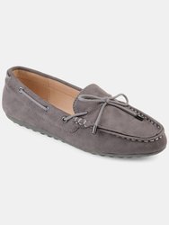Journee Collection Women's Comfort Thatch Loafer - Grey