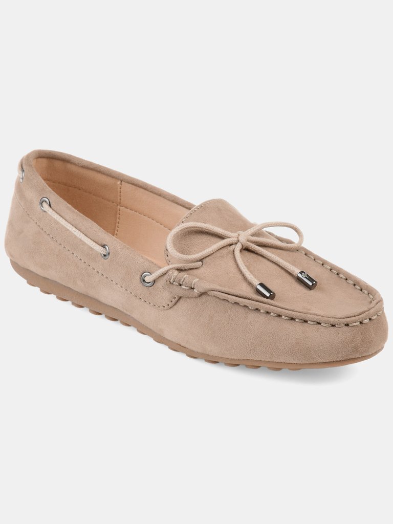 Journee Collection Women's Comfort Thatch Loafer - Taupe