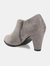 Journee Collection Women's Comfort Wide Width Sanzi Bootie