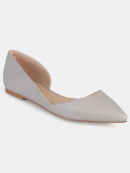 Journee Collection Women's Cortni Flat - Grey