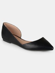 Journee Collection Women's Cortni Flat - Black