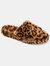 Journee Collection Women's Cozey Slipper - Leopard