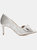 Journee Collection Women's Crystol Pump