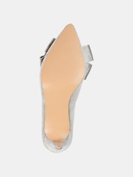 Journee Collection Women's Crystol Pump