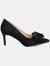 Journee Collection Women's Crystol Pump