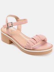 Journee Collection Women's Dexxla Pump - Rose