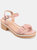 Journee Collection Women's Dexxla Pump - Rose