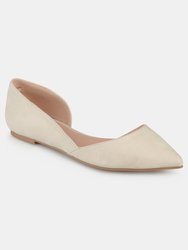 Journee Collection Women's Ester Flat - Nude