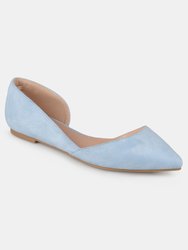 Journee Collection Women's Ester Flat - Blue