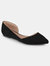 Journee Collection Women's Ester Flat - Black