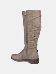 Journee Collection Women's Extra Wide Calf Carly Boot